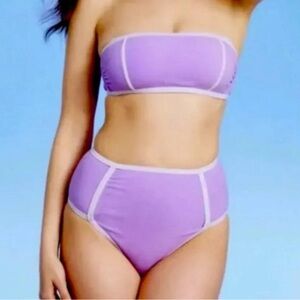Purple 2-piece Bikini Set